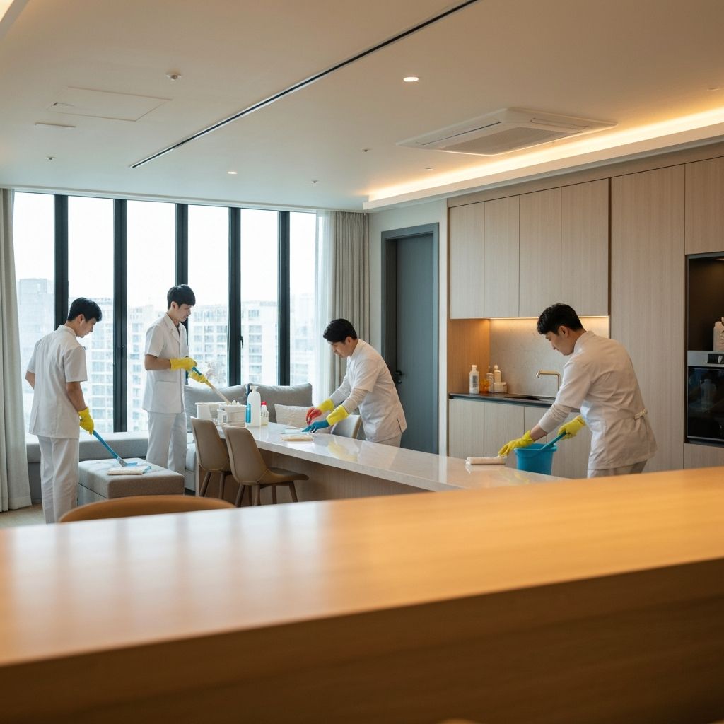 전문 청소 서비스